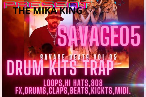 Cover of Kit Trap Savage 05 The Mika King